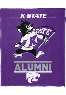 K-State Wildcats Silk Touch Alumni 50X60 Fleece Blanket