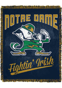 Notre Dame Fighting Irish Jacquard Woven 46x60 Tapestry Blanket