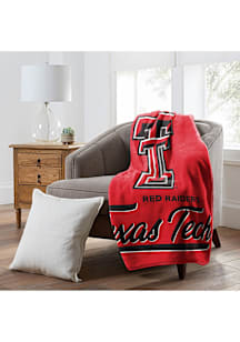 Texas Tech Red Raiders Signature Raschel Throw Blanket - Red