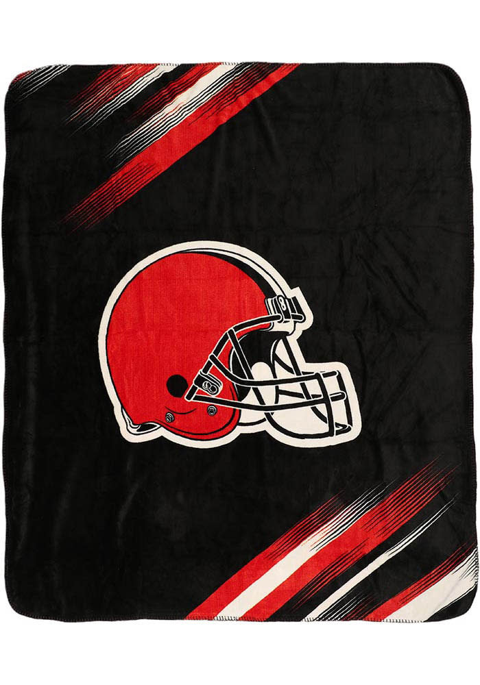 CLEVELAND BROWNS SOFT THROW FLEECE BLANKET 48”x60”- NFL