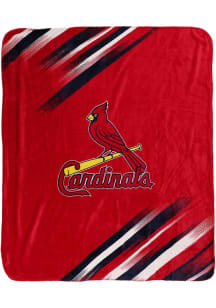 St Louis Cardinals Reversible Cloud 50x60 Raschel Blanket