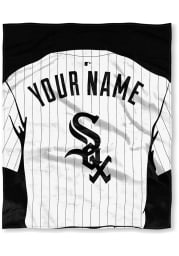 Chicago White Sox Personalized Jersey Silk Touch Fleece Blanket