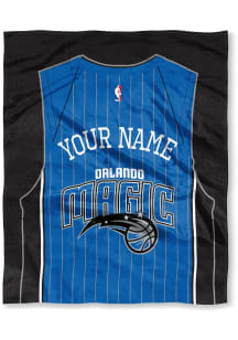 Orlando Magic Personalized Jersey Silk Touch Fleece Blanket