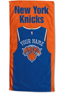 New York Knicks Personalized Jersey Beach Towel