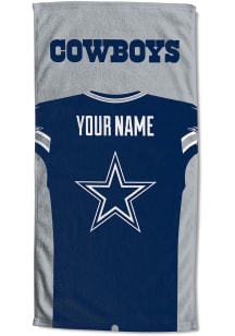 Dallas Cowboys Personalized Jersey Beach Towel