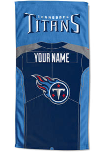 Tennessee Titans Personalized Jersey Beach Towel