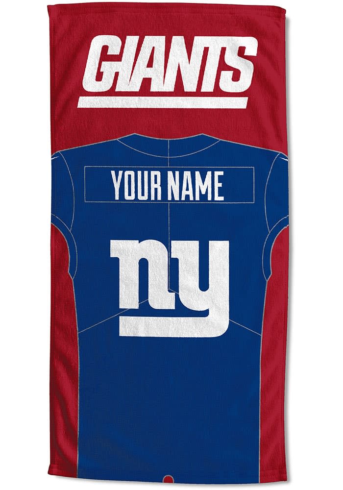 Nike New York Giants Mens Blue Sideline Therma Team Name Hood in