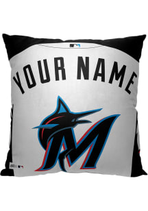 Miami Marlins Personalized Jersey Pillow