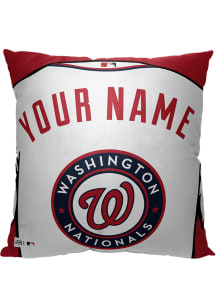 Washington Nationals Personalized Jersey Pillow