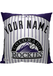 Colorado Rockies Personalized Jersey Pillow