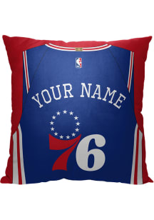 Philadelphia 76ers Personalized Jersey Pillow