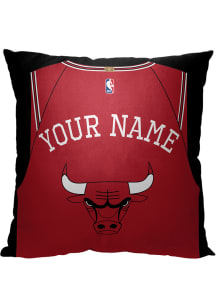 Chicago Bulls Personalized Jersey Pillow