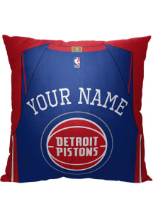 Detroit Pistons Personalized Jersey Pillow