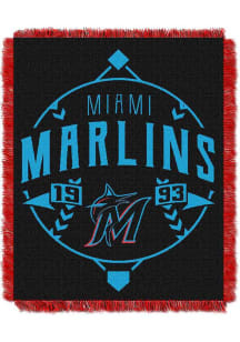 Miami Marlins Ace Jacquard Tapestry Blanket