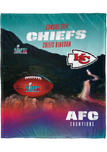 Kansas City Chiefs 2022 SB Bound 50x60 Fleece Blanket - Red