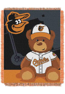 Baltimore Orioles Field Bear Baby Blanket