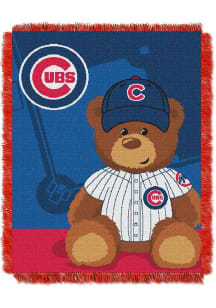 Chicago Cubs Field Bear Baby Blanket