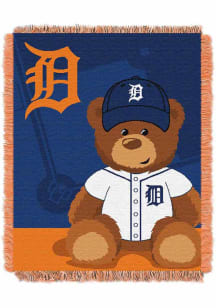 Detroit Tigers Field Bear Baby Blanket
