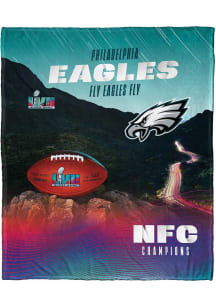 Philadelphia Eagles 2022 SB Bound 20oz 50x60 Fleece Blanket