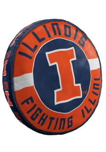 Navy Blue Fighting Illini Cloud Pillow