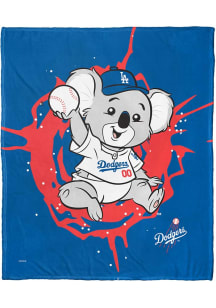 Los Angeles Dodgers Mascot Silk Touch Fleece Blanket