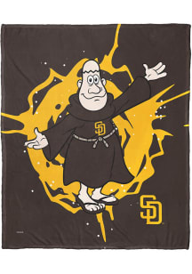 San Diego Padres Mascot Silk Touch Fleece Blanket