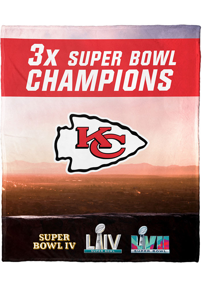 As Is NFL Super Bowl LVII Champions Chiefs 50x60 Throw 