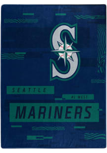 Seattle Mariners Digitize 60X80 Raschel Blanket