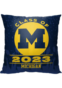 Michigan Wolverines Class of 2023 18x18 Pillow