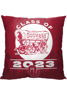 Oklahoma Sooners Class of 2023 18x18 Pillow