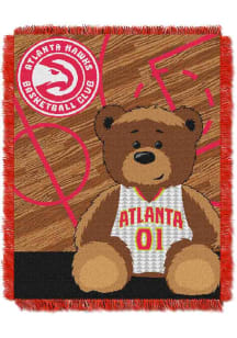 Atlanta Hawks Half Court Baby Blanket