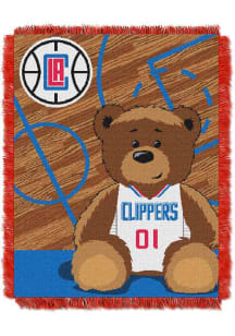 Los Angeles Clippers Half Court Baby Blanket