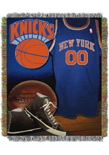 New York Knicks Vintage Fleece Blanket - Blue