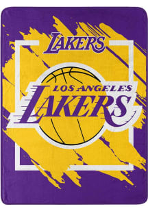 Los Angeles Lakers Micro Raschel Blanket