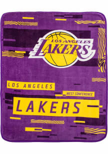 Los Angeles Lakers 60x80 Raschel Blanket