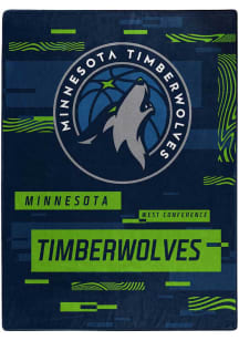 Minnesota Timberwolves 60x80 Raschel Blanket