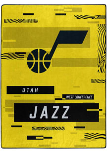 Utah Jazz 60x80 Raschel Blanket