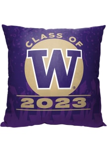 Washington Huskies Class of 2023 18x18 Pillow