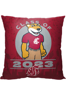 Washington State Cougars Class of 2023 18x18 Pillow