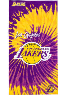 Los Angeles Lakers Pyschedlic Beach Towel