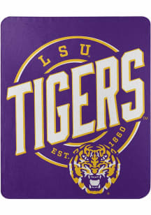 LSU Tigers Campaign Fleece Blanket