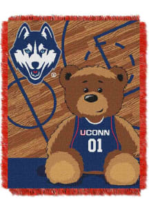 UConn Huskies Logo Baby Blanket