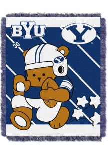 BYU Cougars Logo Baby Blanket