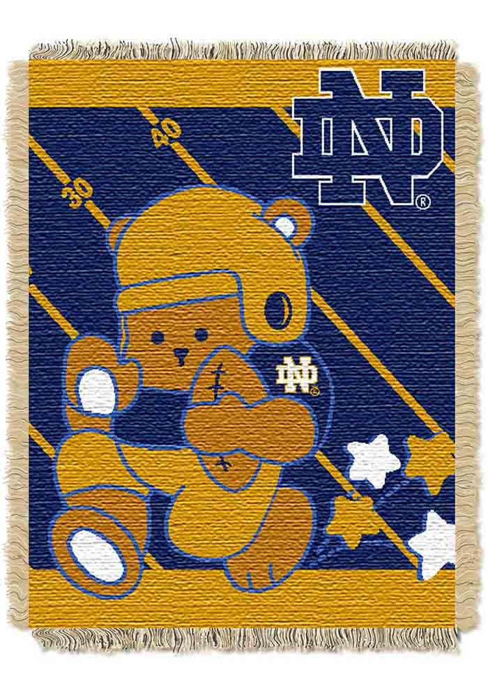 Notre Dame Fighting Irish Logo Baby Blanket