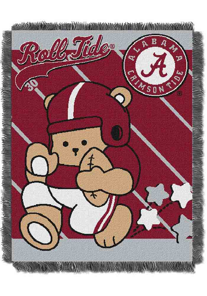 Alabama State Hornets Logo Baby Blanket