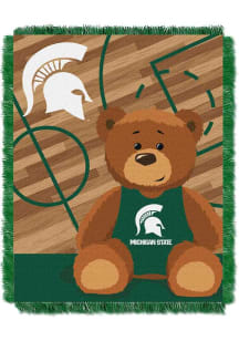 Michigan State Spartans Logo Baby Blanket