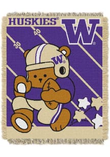 Washington Huskies Logo Baby Blanket