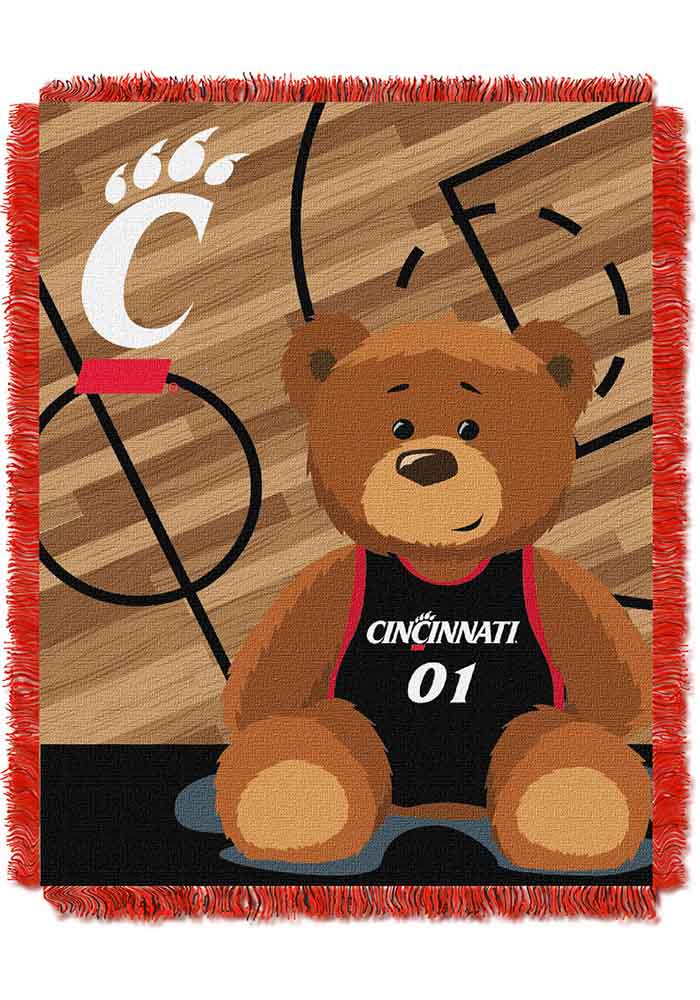 Cincinnati Bearcats Logo Baby Blanket