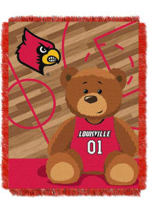 Louisville Cardinals Logo Baby Blanket