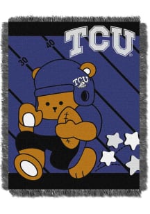 TCU Horned Frogs Logo Baby Blanket